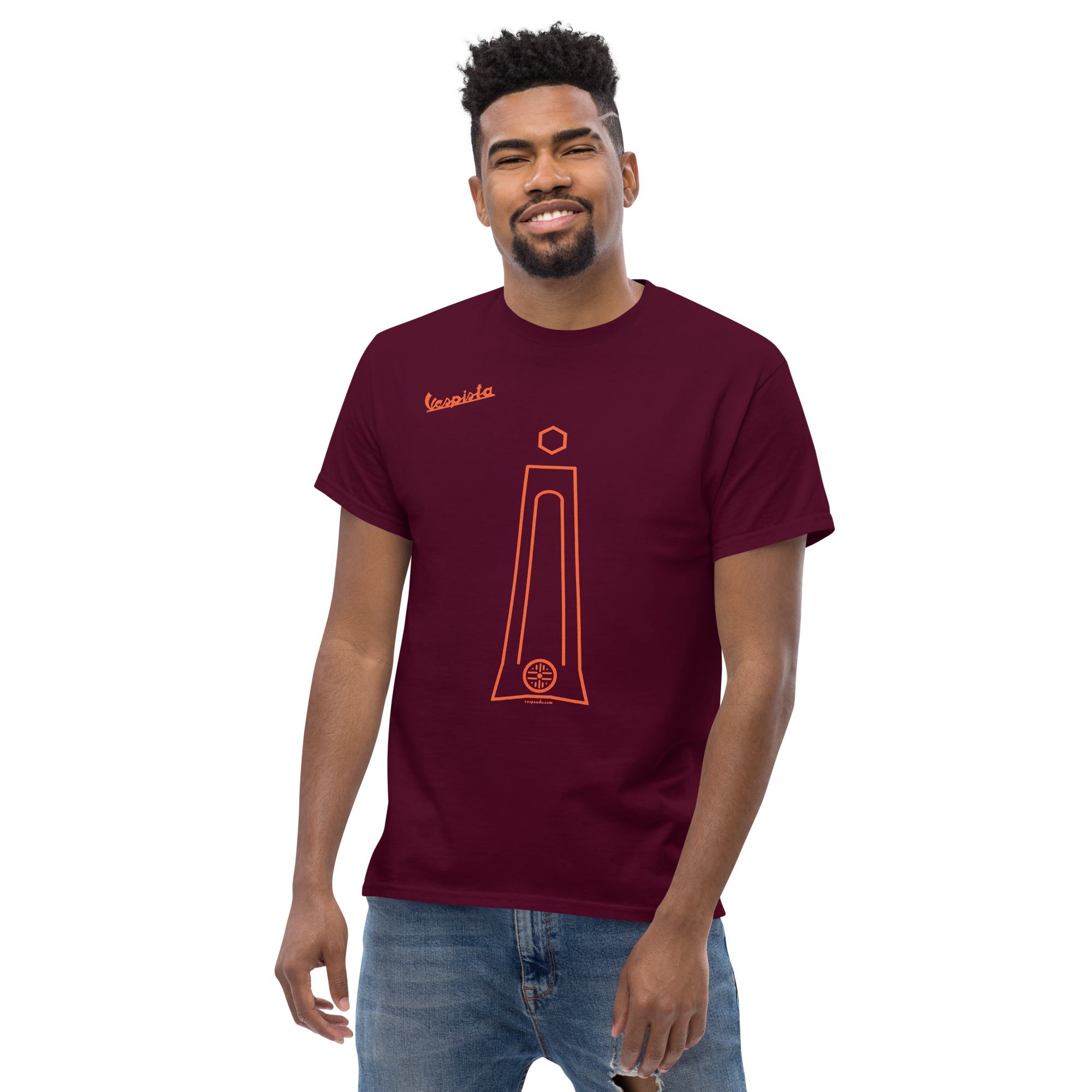 mens-classic-tee-maroon-front-2-6319e2c4aabc5.jpg